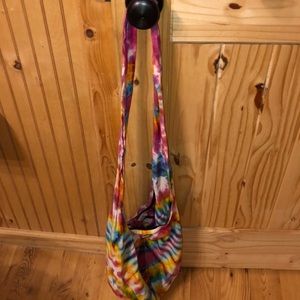 Tye dye purse